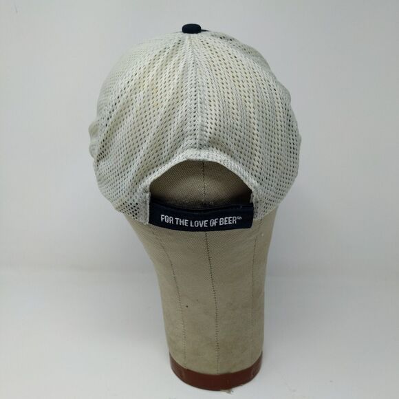 Samuel Adams The Boston Beer Company Blue White Adjustable Strapback Hat Logo - Picture 6 of 10